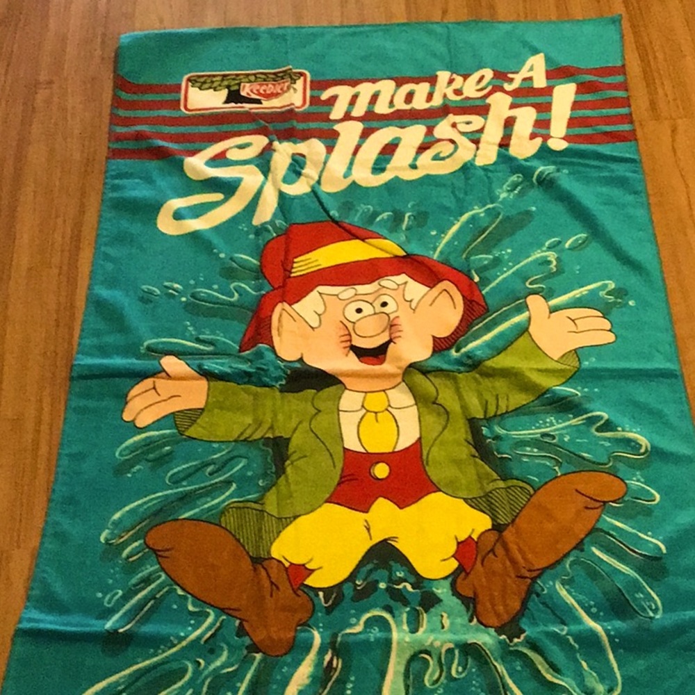 Vintage Keebler Beach Towel